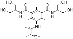 碘帕醇分子结构 (CAS 60166-93-0)
