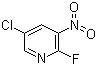 structure of CAS# 60186-16-5, 5-氯-2-氟-3-硝基吡啶