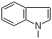 structure of CAS# 603-76-9, N-甲基吲哚