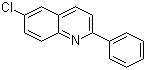 2-苯基-6-氯喹啉分子结构 (CAS 60301-56-6)