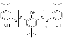 CAS 登录号：60303-68-6, 聚对叔丁基苯酚二硫化物, 4-(1,1-二甲基乙基)苯酚与氯化硫的聚合物