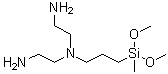 CAS 登录号：603111-50-8, N-(2-氨基乙基)-N-[3-(二甲氧基甲基硅烷基)丙基]-1,2-乙二胺