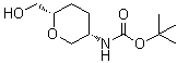 1,5-脱水-2,3,4-三脱氧-2-[[叔丁氧羰基]氨基]-D-苏式-己糖醇分子结构 (CAS 603130-24-1)