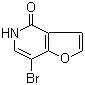 structure of CAS# 603301-02-6, 7-溴-5H-呋喃并[3,2-c]吡啶-4-酮