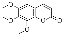 二甲基白蜡树亭分子结构 (CAS 6035-49-0)