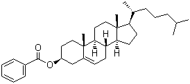 structure of CAS# 604-32-0, 胆固醇苯甲酸酯