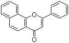 structure of CAS# 604-59-1, 7,8-苯并黄酮
