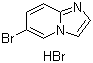 structure of CAS# 604009-01-0, 6-溴咪唑并[1,2-a]吡啶氢溴酸盐