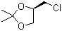 (S)-(-)-4-氯甲基-2,2-二甲基-1,3-二氧戊环分子结构 (CAS 60456-22-6)