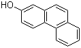 structure of CAS# 605-55-0, 2-菲醇