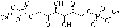 structure of CAS# 6055-82-9, D-果糖-1,6-二磷酸二钙盐