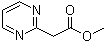 structure of CAS# 60561-50-4, 2-嘧啶乙酸甲酯