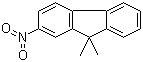 2-硝基-9,9-二甲基芴分子结构 (CAS 605644-46-0)