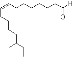 CAS # 60609-53-2, (Z)-14-Methyl-8-hexadecenal