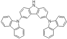 9'H-[9,3',6',9]三联咔唑分子结构 (CAS 606129-90-2)