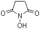 N-羟基丁二酰亚胺分子结构 (CAS 6066-82-6)