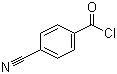 对氰基苯甲酰氯分子结构 (CAS 6068-72-0)