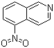 structure of CAS# 607-32-9, 5-硝基异喹啉