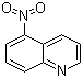 structure of CAS# 607-34-1, 5-硝基喹啉