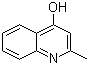 4-羟基-2-甲基喹啉分子结构 (CAS 607-67-0)