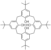 4-叔-丁基杯[4]芳烃分子结构 (CAS 60705-62-6)