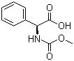 structure of CAS# 60725-19-1, N-甲氧羰基-L-苯基甘氨酸
