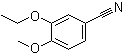 structure of CAS# 60758-86-3, 3-乙氧基-4-甲氧基苯甲腈