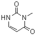 structure of CAS# 608-34-4, 3-甲基尿嘧啶