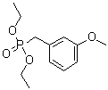 (3-甲氧基苄基)膦酸二乙酯分子结构 (CAS 60815-18-1)