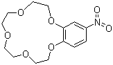 structure of CAS# 60835-69-0, 4-硝基苯-15-冠醚-5