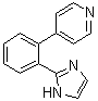4-[2-(1H-咪唑-2-基)苯基]吡啶分子结构 (CAS 608515-26-0)