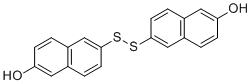 structure of CAS# 6088-51-3, 6-Hydroxy-2-naphthyl disulfide