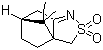 (-)-10-樟脑内磺酰亚胺分子结构 (CAS 60886-80-8)