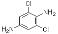 structure of CAS# 609-20-1, 4-Amino-2,6-dichloroaniline