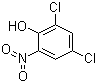 structure of CAS# 609-89-2, 2,4-二氯-6-硝基苯酚