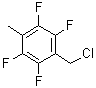 structure of CAS# 60903-84-6, 1-(Chloromethyl)-2,3,5,6-tetrafluoro-4-methylbenzene