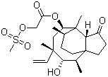 structure of CAS# 60924-38-1, 截短侧耳素-22-甲磺酸酯