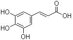 CAS 登录号：6093-59-0, 3,4,5-三羟基肉桂酸