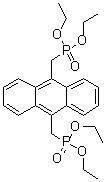 structure of CAS# 60974-92-7, [9,10-蒽基二(亚甲基)]二膦酸四乙酯