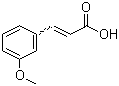 structure of CAS# 6099-04-3, 3-甲氧基肉桂酸