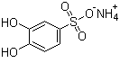 邻苯二酚-4-磺酸铵分子结构 (CAS 6099-56-5)