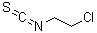2-氯乙基异硫氰酸酯分子结构 (CAS 6099-88-3)