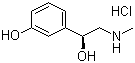 structure of CAS# 61-76-7, Phenylephrine hydrochloride
