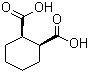 structure of CAS# 610-09-3, cis-Hexahydrophthalic acid