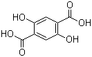 CAS # 610-92-4, 2,5-Dihydroxyterephthalic acid, 2,5-Dihydroxy-1,4-benzenedicarboxylic acid