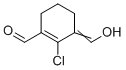 2-氯-3-(羟基亚甲基)环己-1-烯-1-甲醛分子结构 (CAS 61010-04-6)