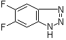 5,6-Difluoro-1H-benzotriazole molecular structure (CAS 610257-65-3)