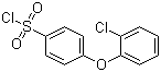 structure of CAS# 610277-84-4, 4-(2-氯苯氧基)苯磺酰氯