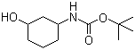 structure of CAS# 610302-03-9, 3-羟基环己基氨基甲酸叔丁酯
