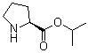 structure of CAS# 61114-37-2, L-脯氨酸异丙基酯